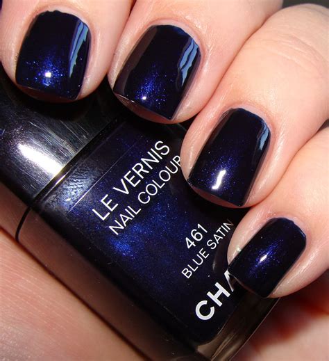 buy chanel blue satin nail polish
